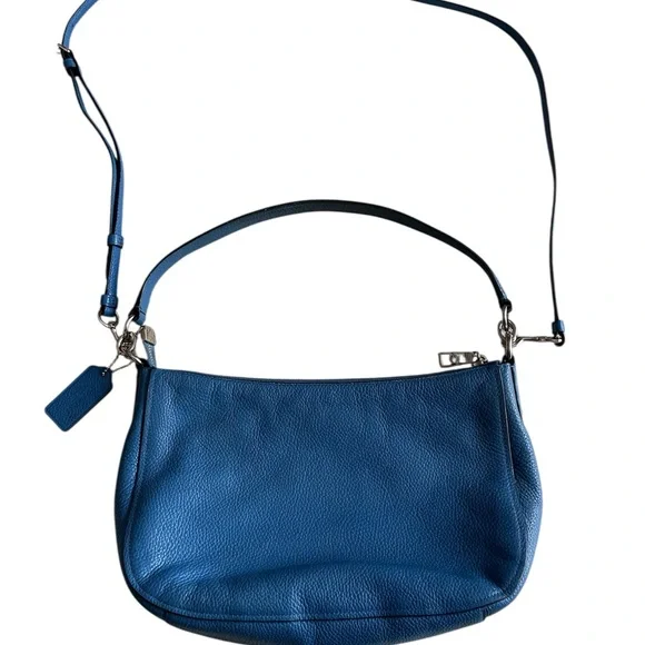NEW PRICE! Coach Chelsea Convertible Shoulder Bag Medium Blue - Picture 3 of 5